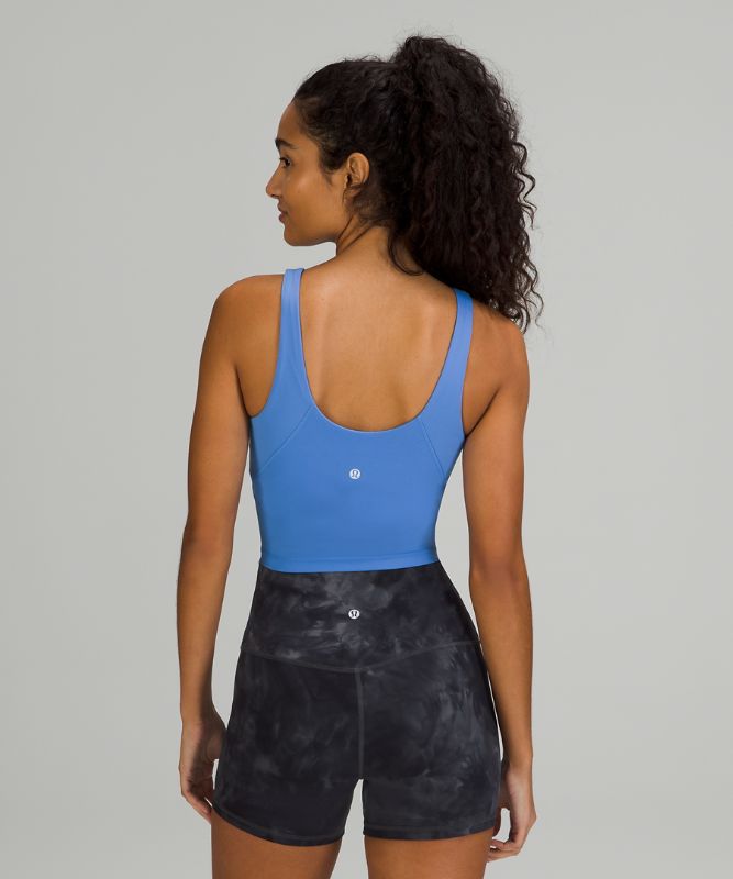 Tank Top Lululemon lululemon Align™ High-Neck Tank Top Mujer Azules | 56732-DHVS