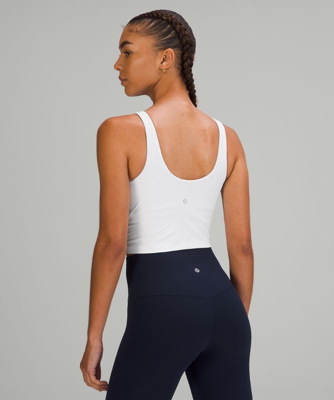 Tank Top Lululemon lululemon Align™ High-Neck Tank Top Mujer Blancos | 81463-WLKC