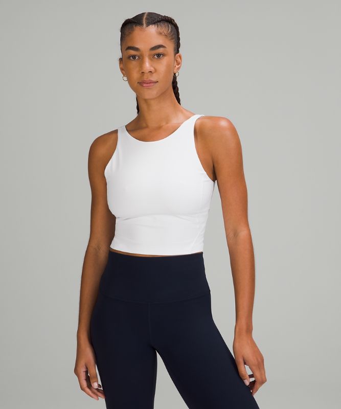 Tank Top Lululemon lululemon Align™ High-Neck Tank Top Mujer Blancos | 81463-WLKC