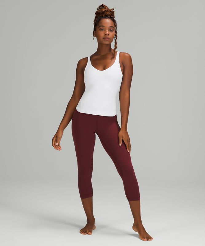 Tank Top Lululemon lululemon Align™ Waist-Length Tank Top Mujer Blancos | 04938-ZFKM