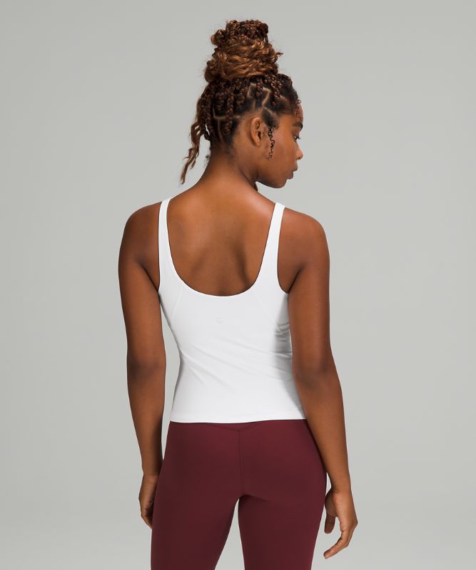 Tank Top Lululemon lululemon Align™ Waist-Length Tank Top Mujer Blancos | 04938-ZFKM