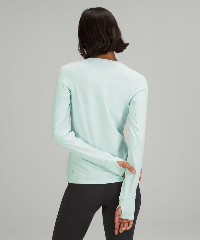 Tops Lululemon It's Rulu Run Long Sleeve Mujer Verde Menta | 45280-YGNP