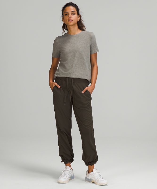 Tops Lululemon Love Crew Mujer Heathered Rover | 45810-JZGK