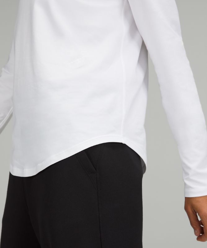 Tops Lululemon Love Long Sleeve Mujer Blancos | 06578-LRKV