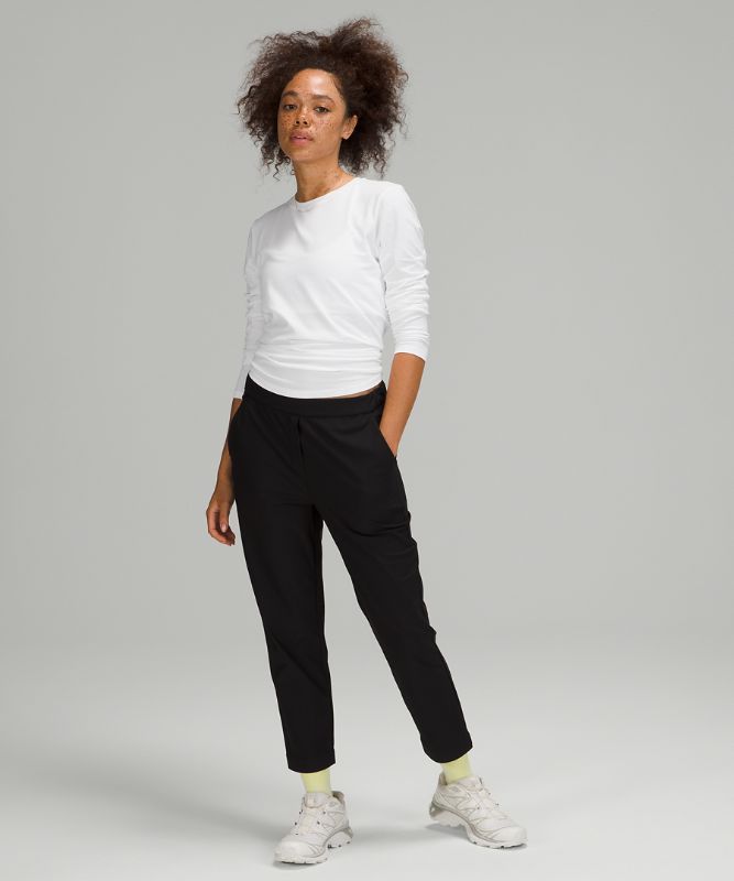 Tops Lululemon Love Long Sleeve Mujer Blancos | 72156-EIWK