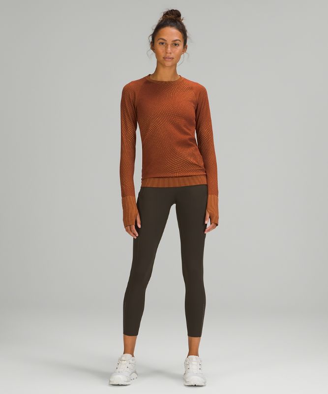 Tops Lululemon Rest Less Mujer Marrom Naranjas | 72359-EAGS