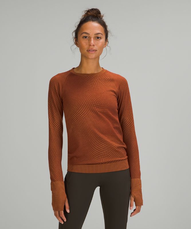 Tops Lululemon Rest Less Mujer Marrom Naranjas | 72359-EAGS