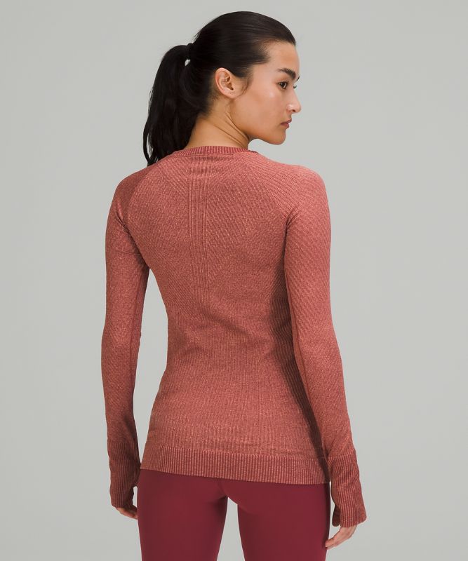 Tops Lululemon Rest Less Mujer Rosas | 75086-BDOA