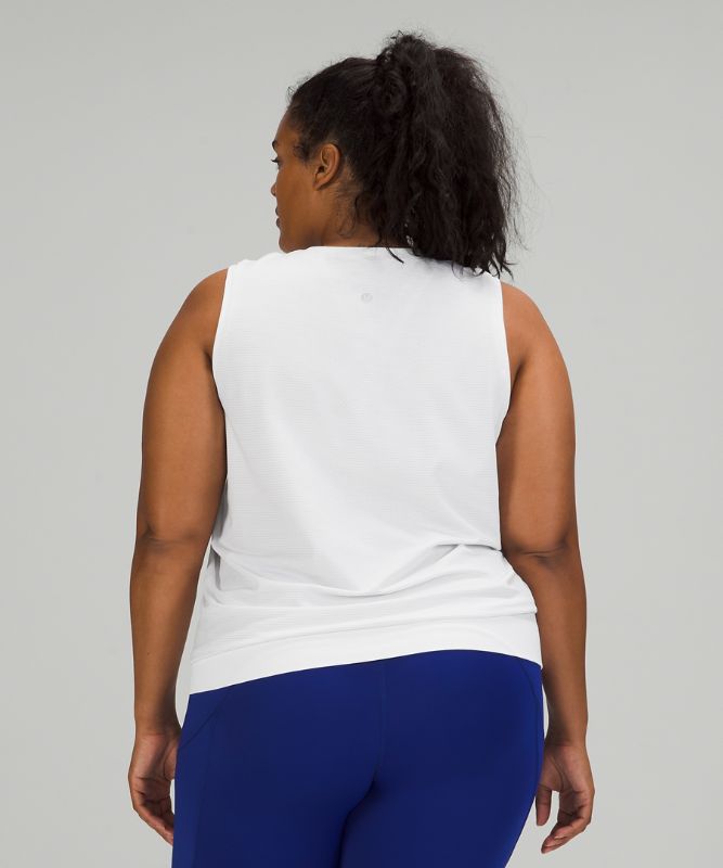 Tops Lululemon Swiftly Breathe Muscle Tank Top Mujer Blancos Blancos | 15268-OMTP