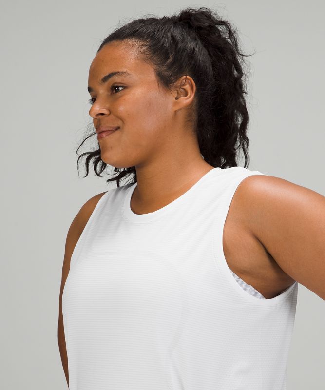 Tops Lululemon Swiftly Breathe Muscle Tank Top Mujer Blancos Blancos | 15268-OMTP