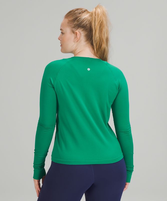 Tops Lululemon Swiftly Tech LS 2.0 Race Mujer Turquesa Turquesa | 75069-FHXB