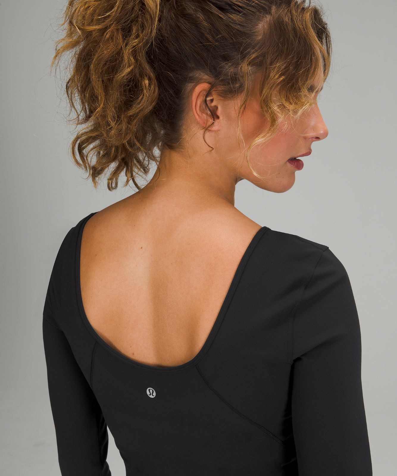 Tops Lululemon lululemon Align™ Long Sleeve Mujer Negros | 52309-QVKL