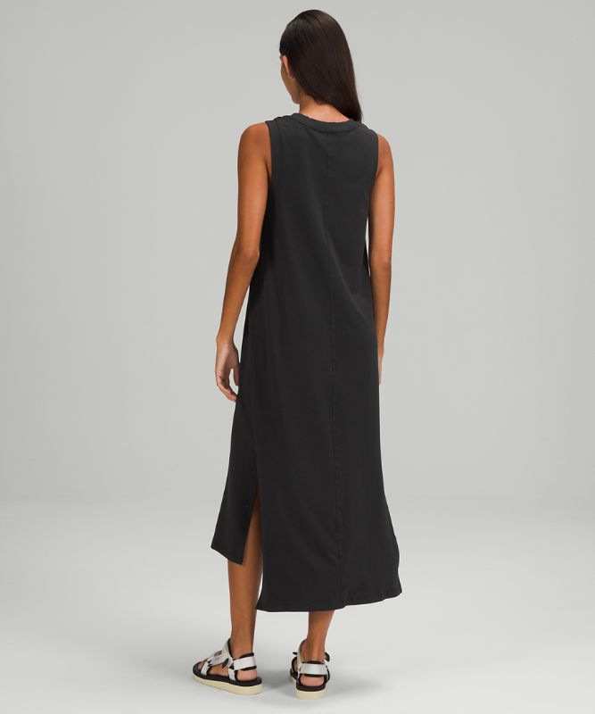 Vestido Lululemon All Yours Tank Maxi Dress Mujer Negros | 78350-RUPC