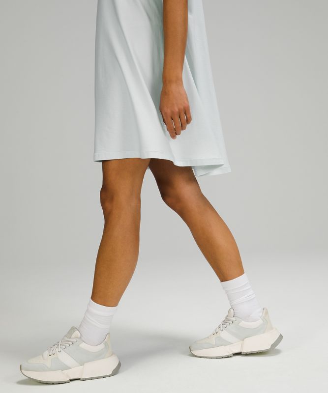 Vestido Lululemon All Yours Tee Dress Mujer Ocean Air | 62914-EXNK