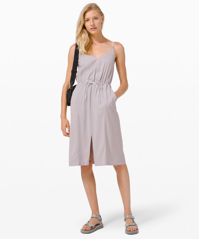 Vestido Lululemon Day to Night Dress Mujer Iced Iris | 53120-IQOW