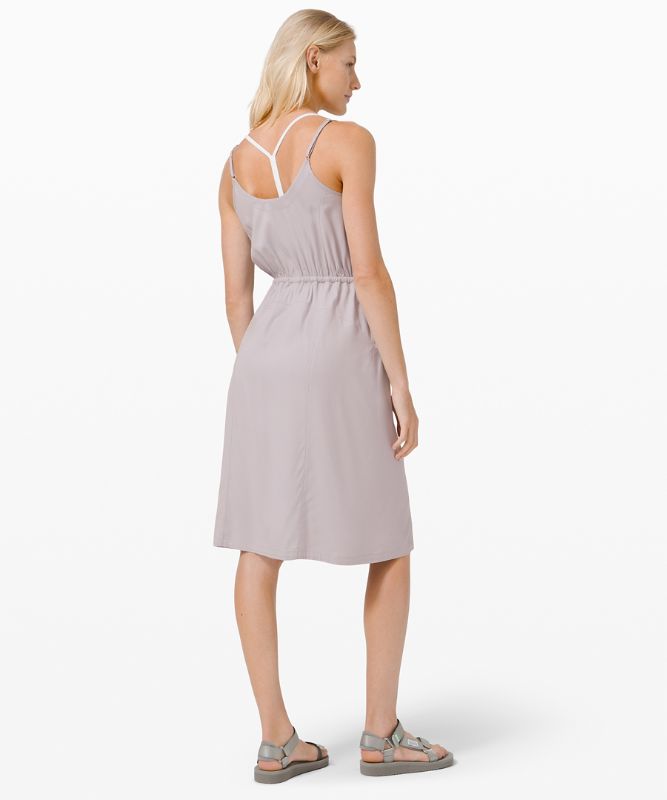 Vestido Lululemon Day to Night Dress Mujer Iced Iris | 53120-IQOW