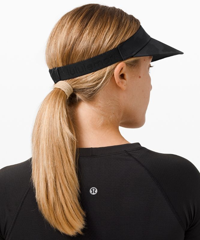 Visor Lululemon Fast Paced Accessories Camuflados Negros Multicolor | 65934-EXYS