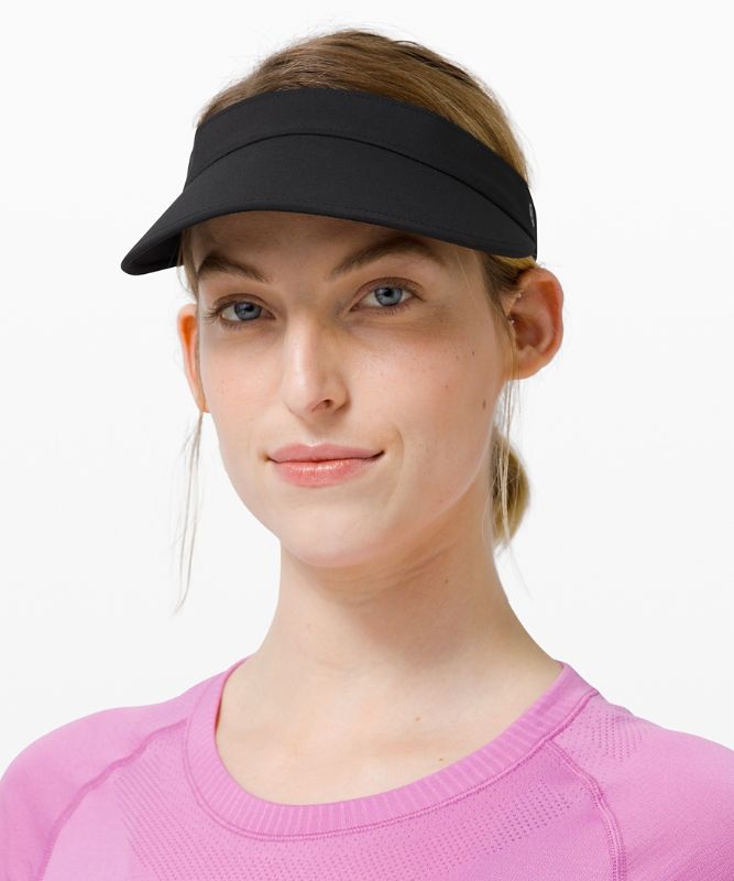 Visor Lululemon Fast Paced Run Accessories Negros | 19203-YFUI